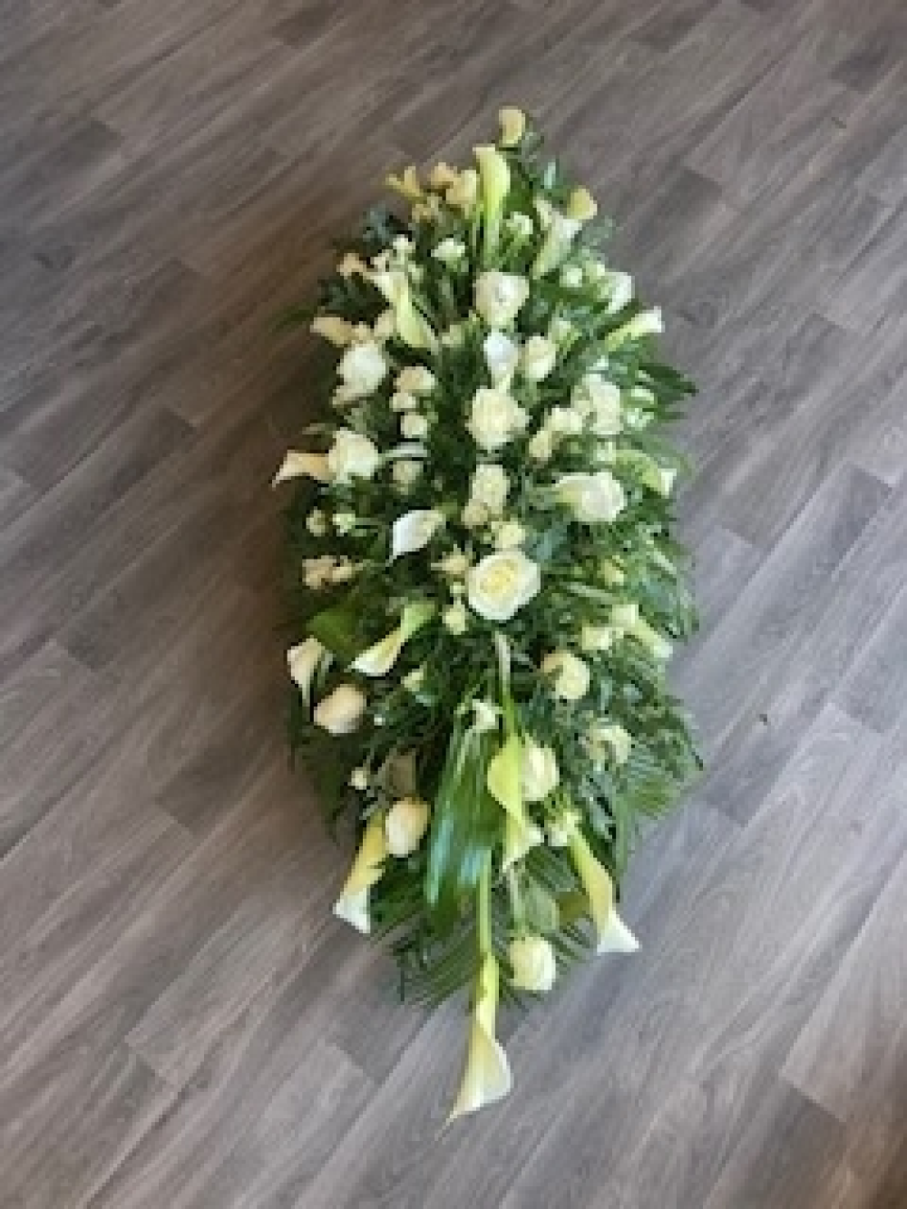 White Coffin Spray