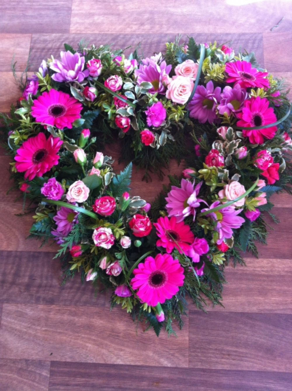 Pink Open Heart
